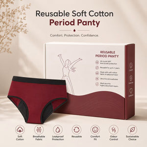 Reusable Soft Cotton Period Panty