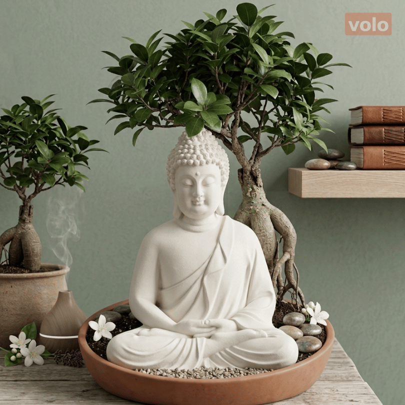 Dhyan Buddha Statue for Home & Office Decor