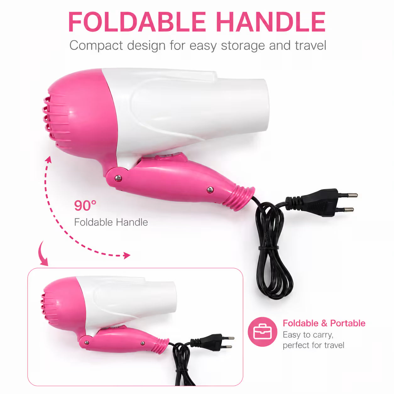 Professional Foldable Hair Dryer