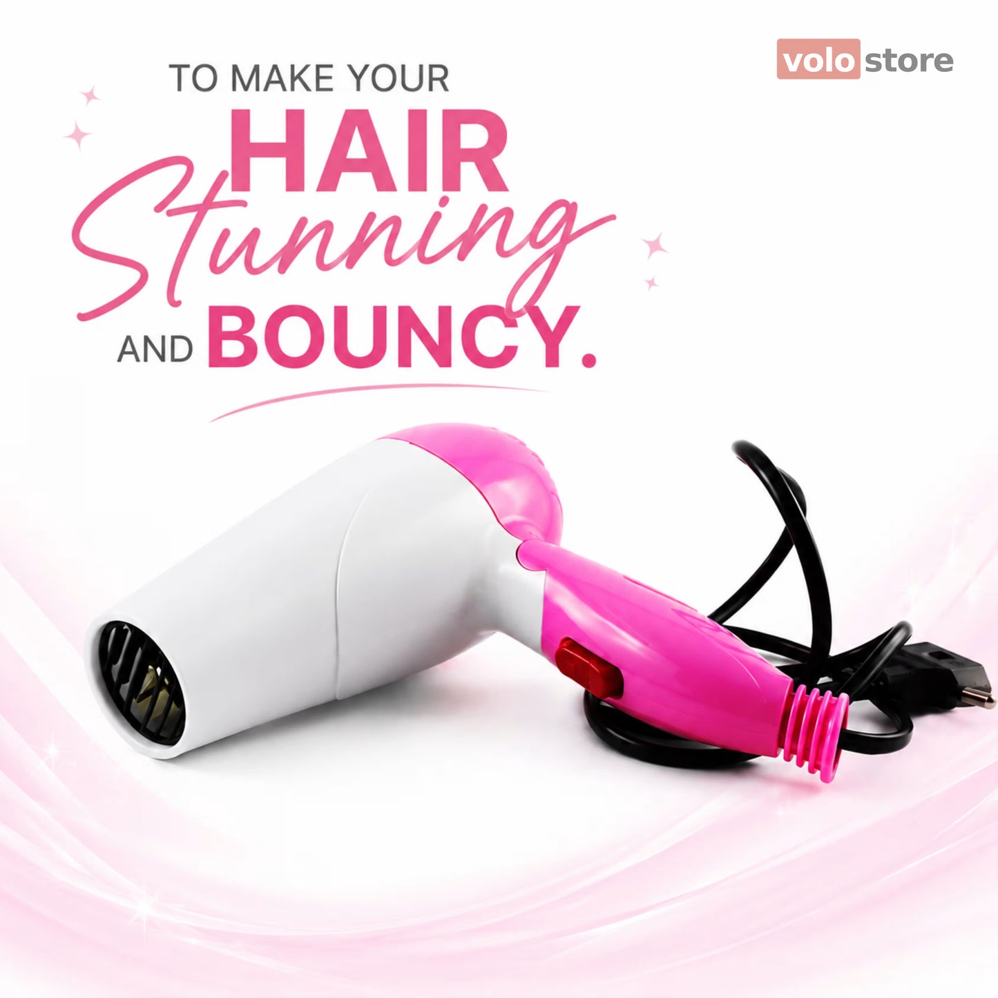 Professional Foldable Hair Dryer